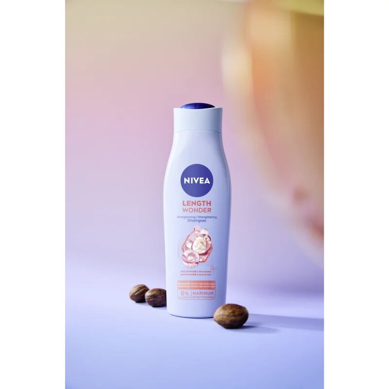 Nivea Length Wonder šampon za okrepitev las za razcepljene konice 400 ml