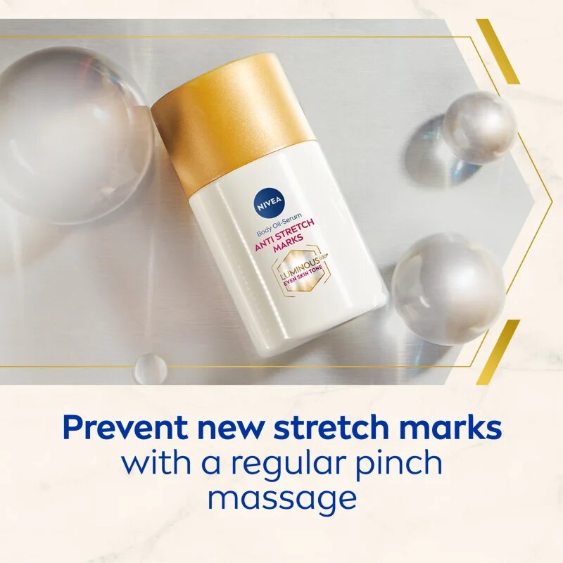 Nivea Luminous 630 oljni serum proti strijam 100 ml