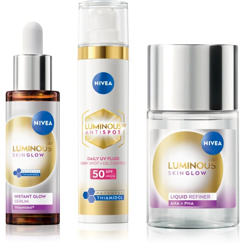 Nivea Luminous set za osvetlitev kože