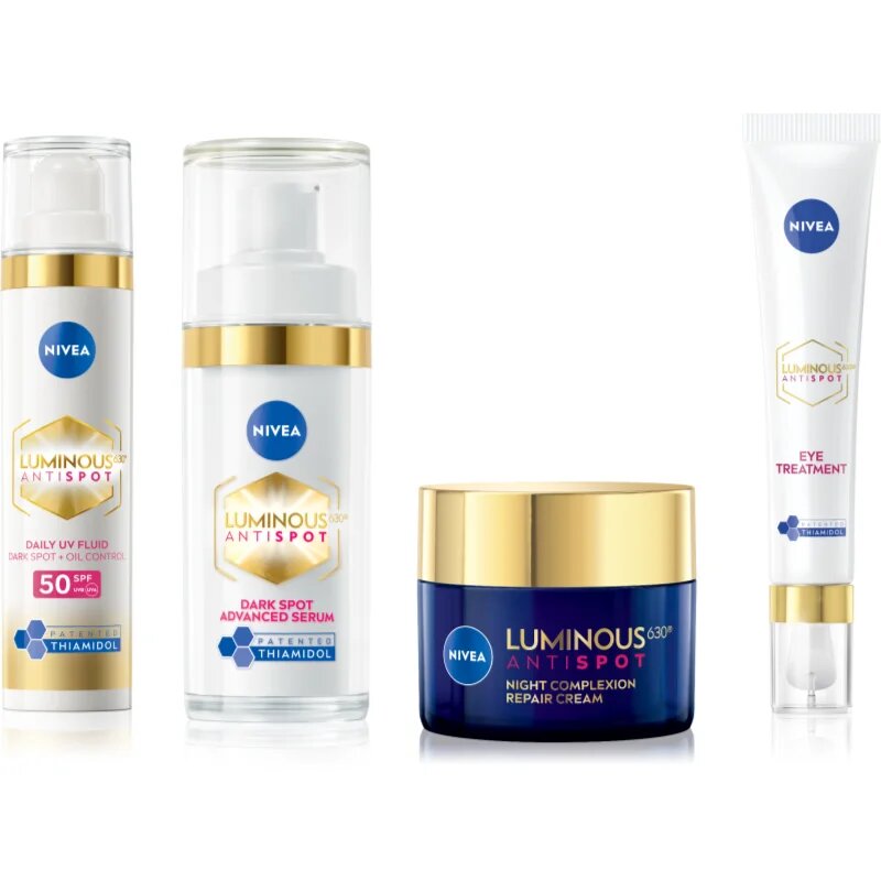 Nivea Luminous set za posvetlitev in zgladitev kože