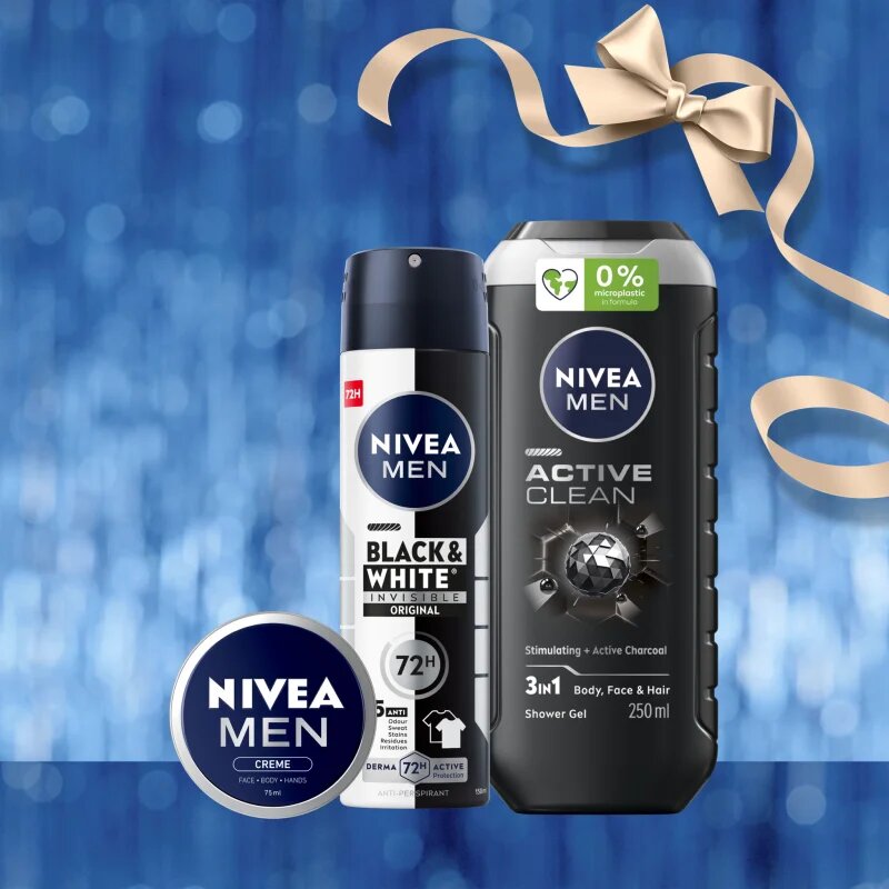 Nivea MEN Active Comfort darilni set za telo