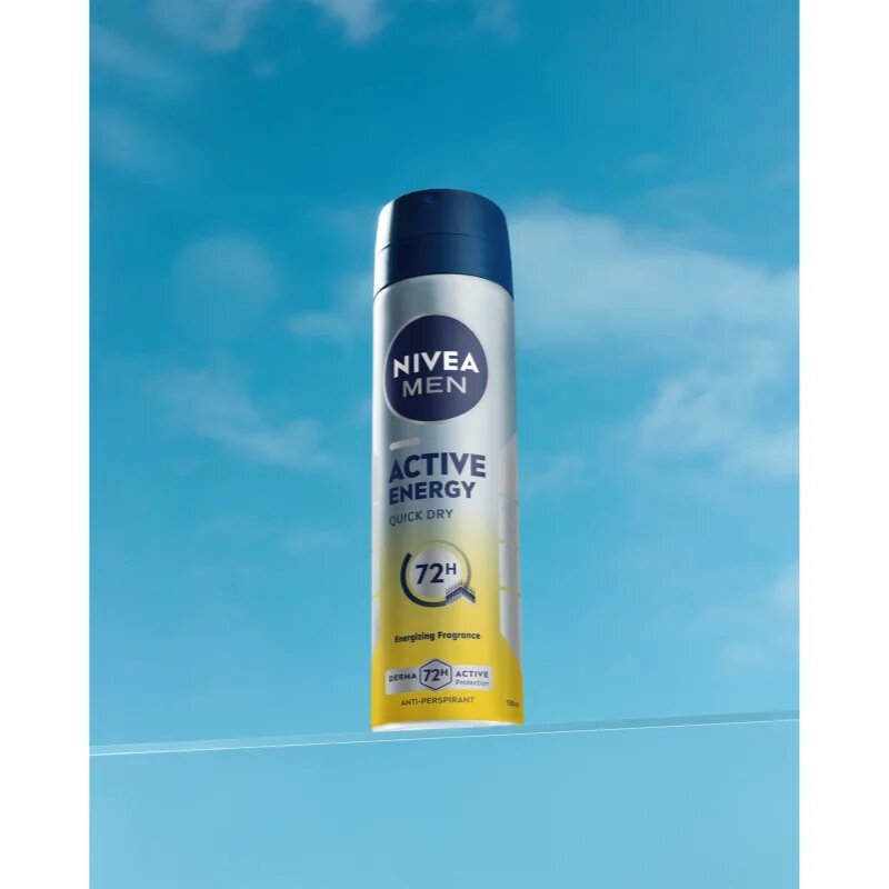 Nivea MEN Active Energy antiperspirant v pršilu za moške 150 ml