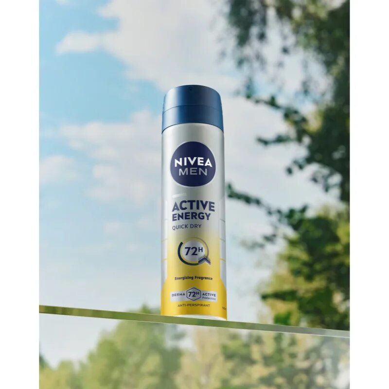 Nivea MEN Active Energy antiperspirant v pršilu za moške 150 ml