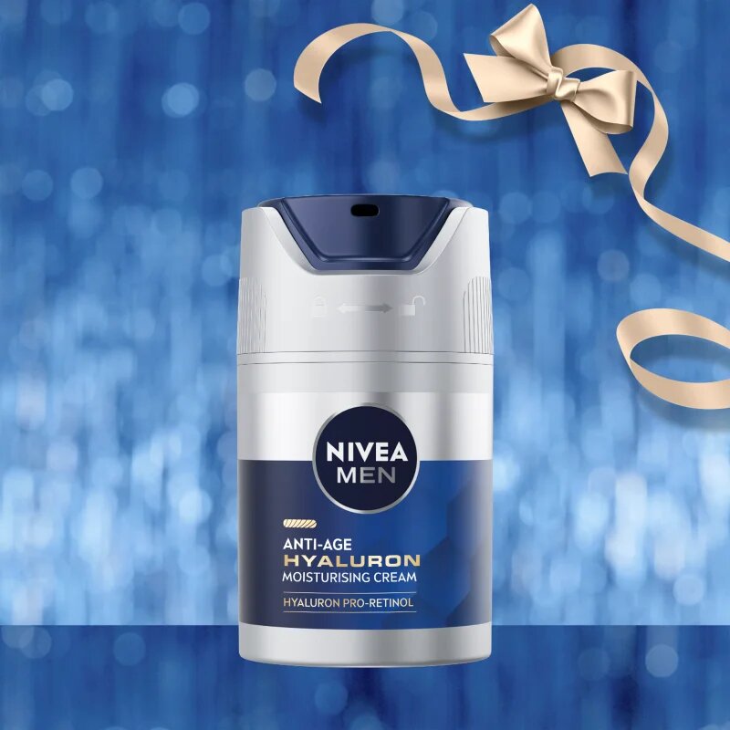 Nivea MEN Anti-Age Hyaluron darilni set za obraz in telo