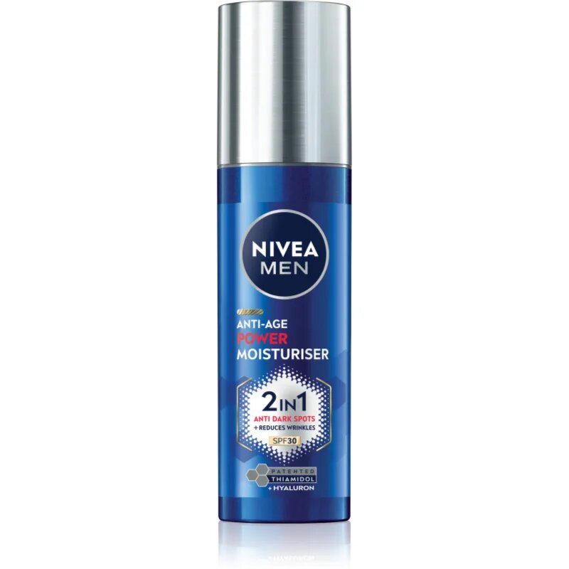 Nivea MEN Anti-Age Power krepilna krema za zmanjšanje gub za moške SPF 30 50 ml