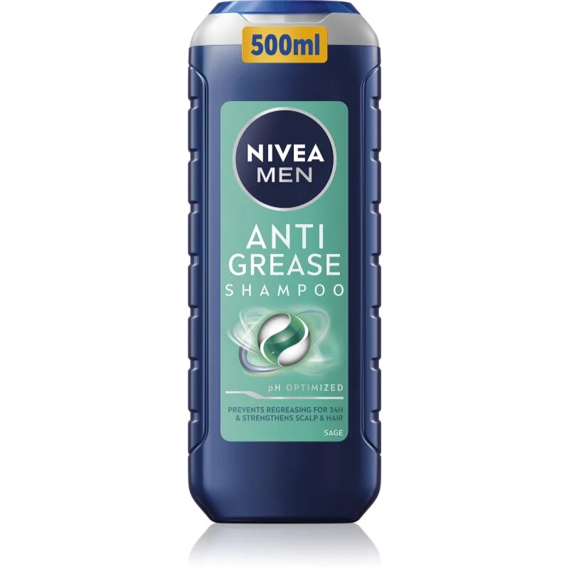 Nivea MEN Anti Grease šampon za mastno lasišče 500 ml