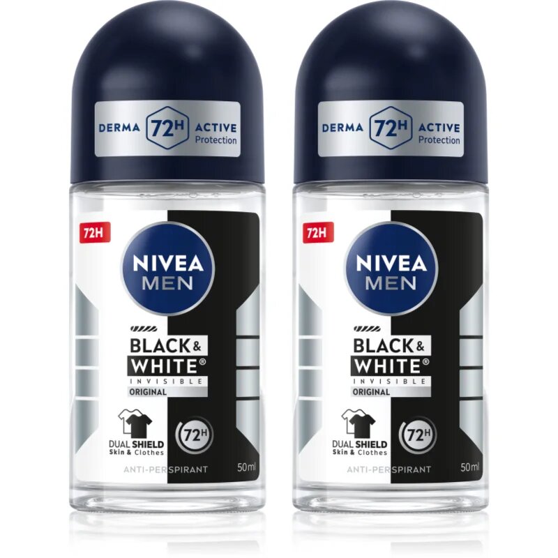 Nivea MEN Black & White Invisible Original anti-transpirant roll-on ugodno pakiranje