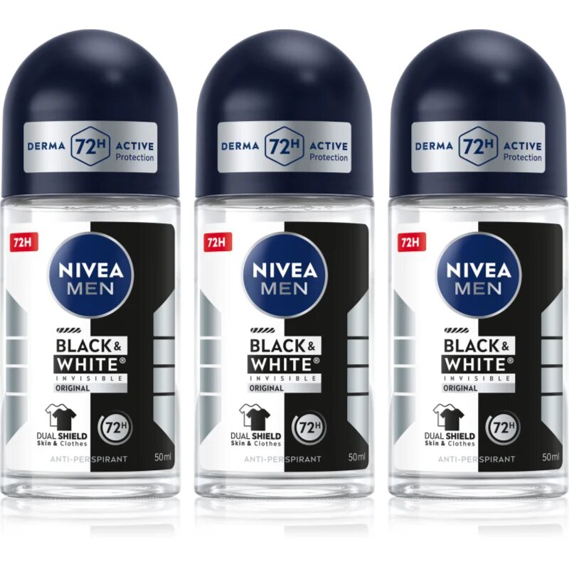 Nivea MEN Black & White Invisible Original anti-transpirant roll-on ugodno pakiranje