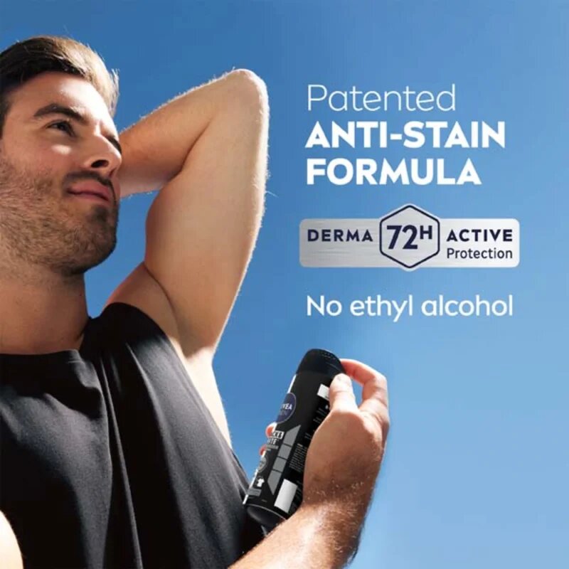 Nivea MEN Black & White Invisible Original antiperspirant v pršilu ugodno pakiranje