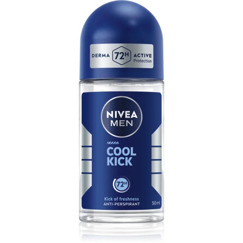 Nivea MEN Cool Kick anti-transpirant roll-on za moške 50 ml