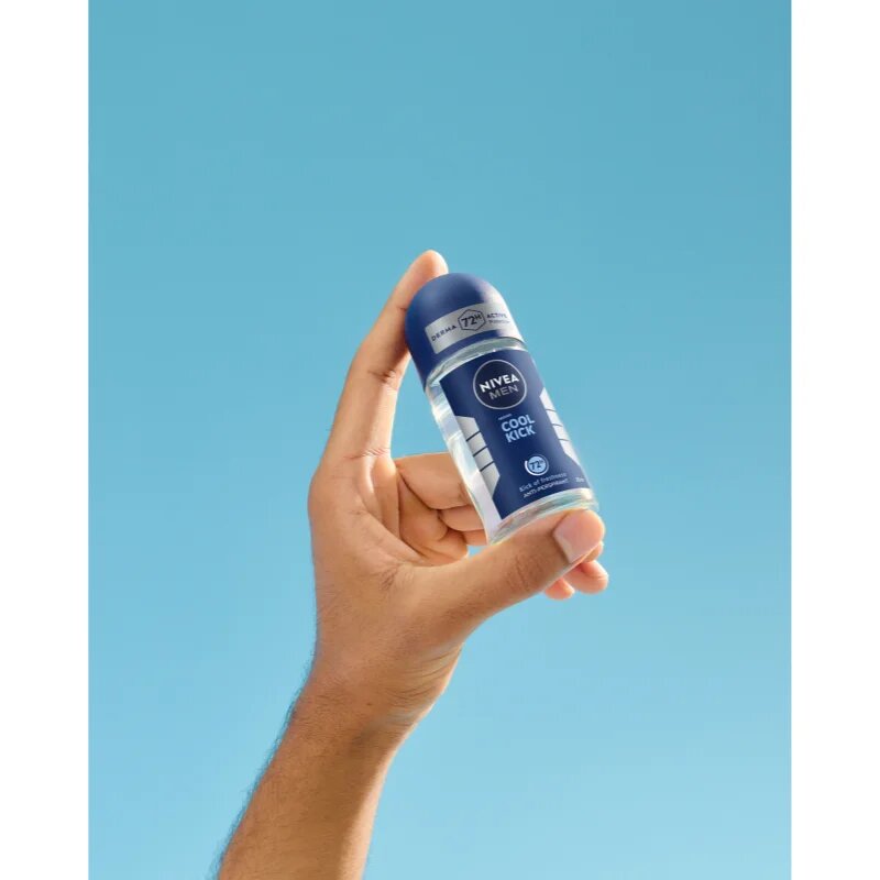 Nivea MEN Cool Kick anti-transpirant roll-on za moške 50 ml