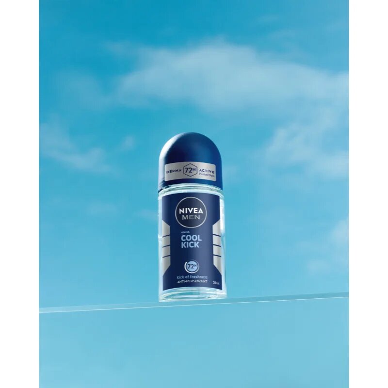 Nivea MEN Cool Kick anti-transpirant roll-on za moške 50 ml
