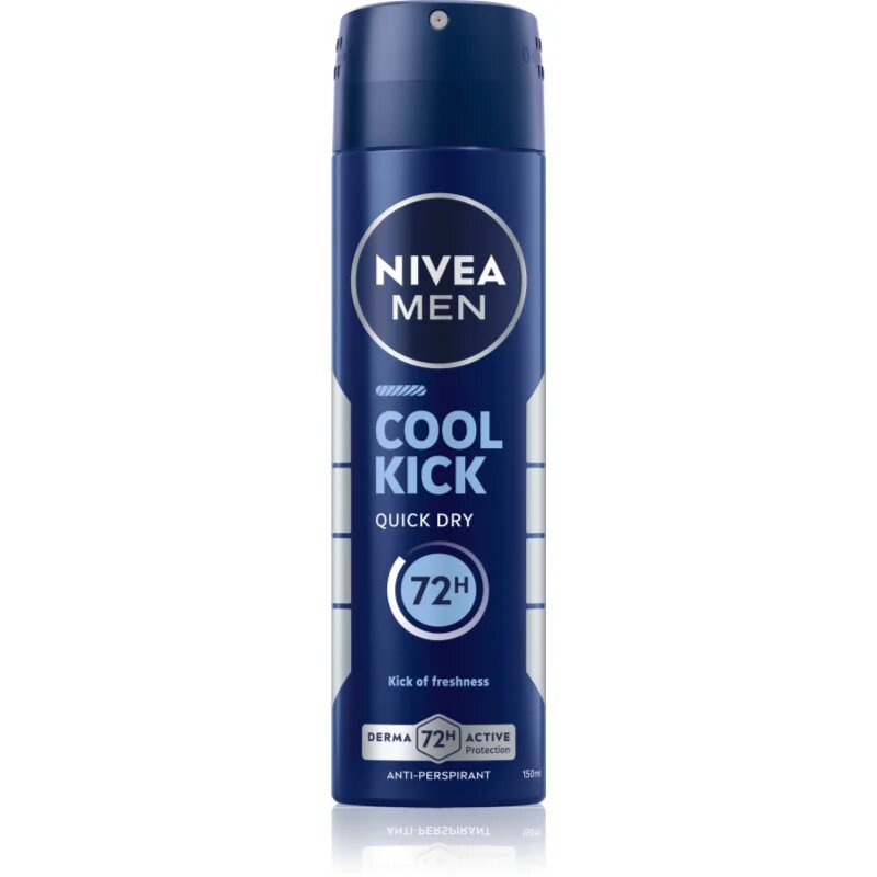 Nivea MEN Cool Kick antiperspirant v pršilu za moške 150 ml