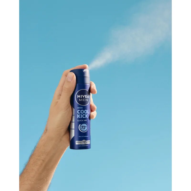 Nivea MEN Cool Kick antiperspirant v pršilu za moške 150 ml