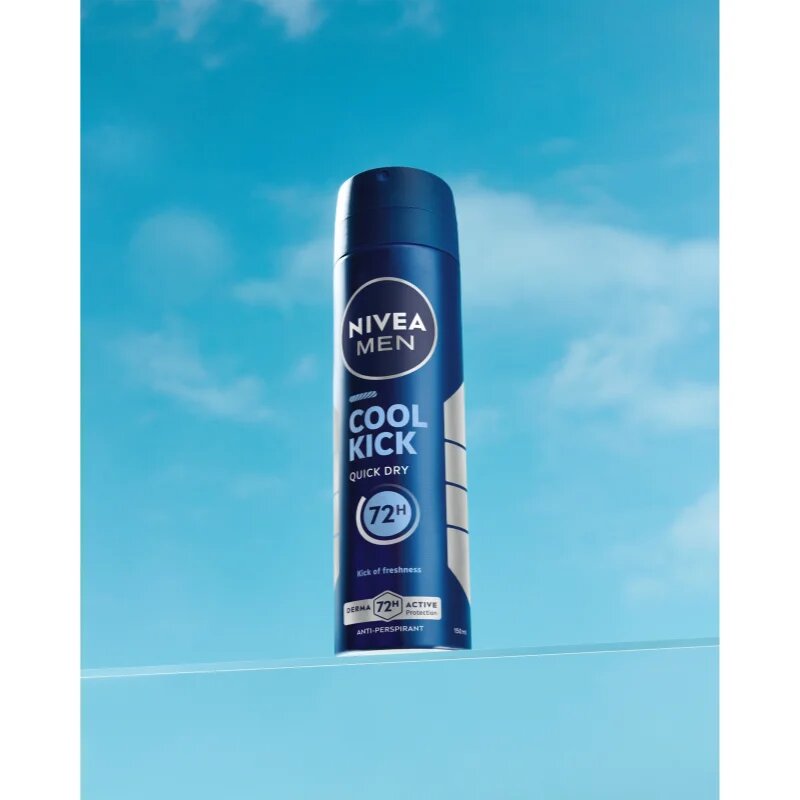 Nivea MEN Cool Kick antiperspirant v pršilu za moške 150 ml