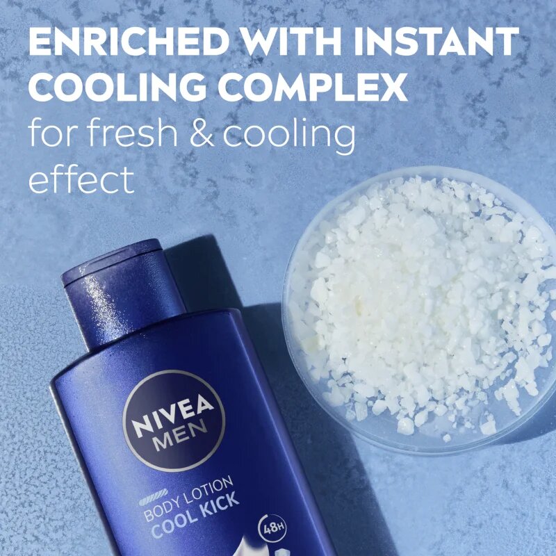 Nivea MEN Cool Kick vlažilni losjon za telo 400 ml