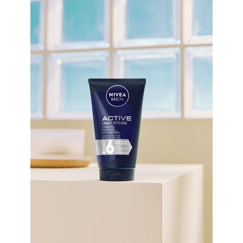 Nivea MEN Craft Stylers stiling gel za gladke in sijoče lase 150 ml
