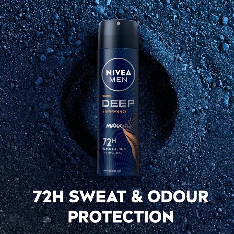 Nivea MEN Deep antiperspirant v pršilu za moške Espresso 150 ml