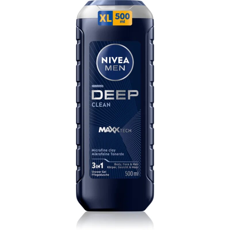 Nivea Men Deep gel za prhanje za moške 500 ml