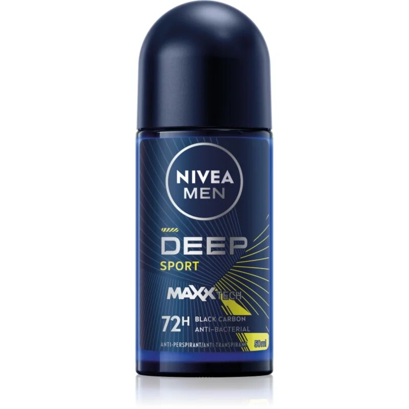 Nivea MEN Deep Sport anti-transpirant roll-on za moške 50 ml