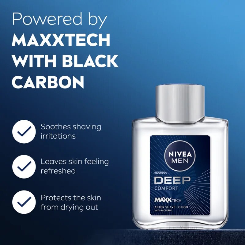 Nivea MEN Deep voda za po britju za moške 100 ml