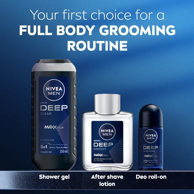 Nivea MEN Deep voda za po britju za moške 100 ml