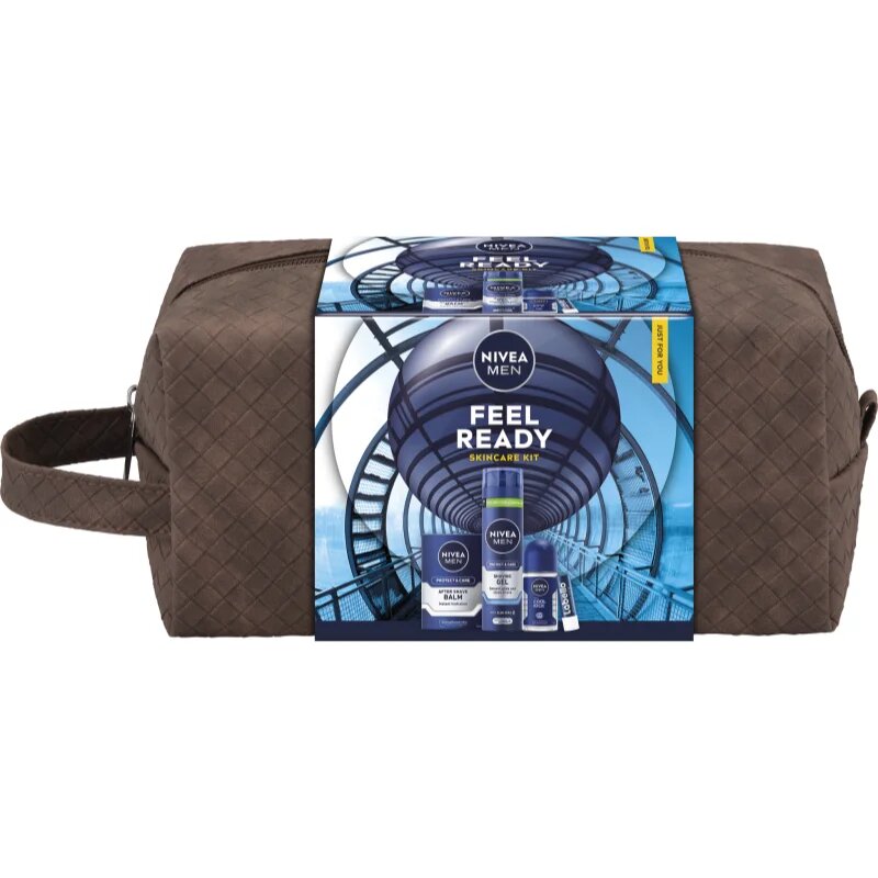 Nivea MEN Feel Ready darilni set za telo in obraz