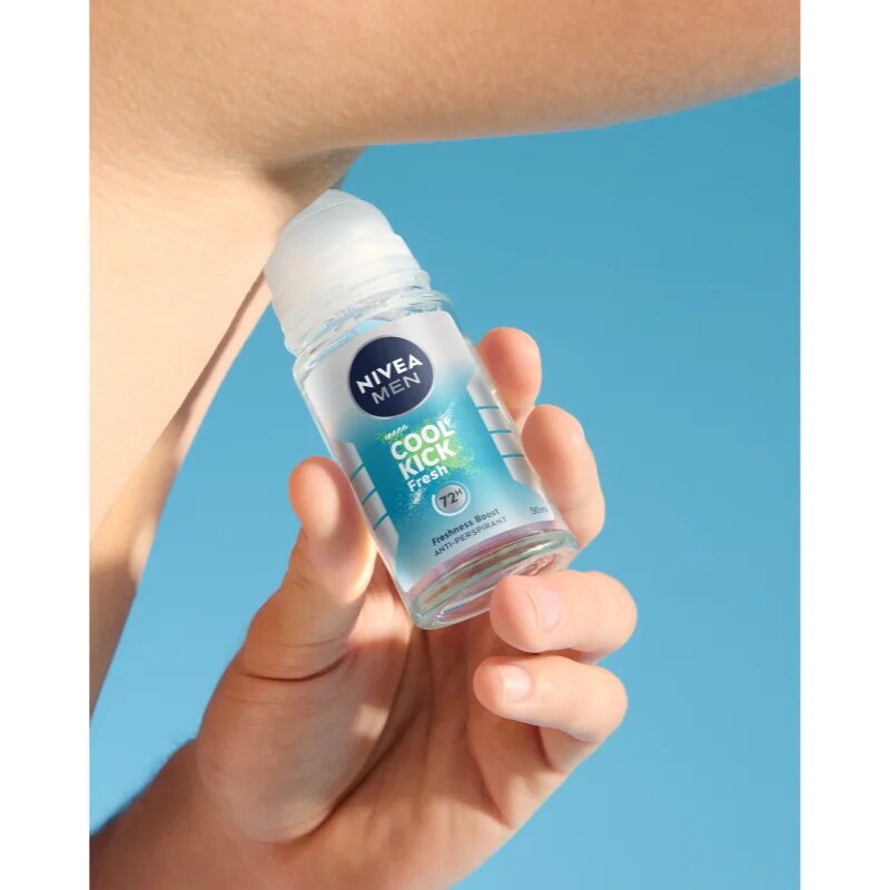 Nivea MEN Fresh Kick antiperspirant roll-on za moške 50 ml