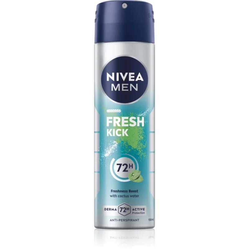 Nivea MEN Fresh Kick antiperspirant v pršilu 48 ur 150 ml