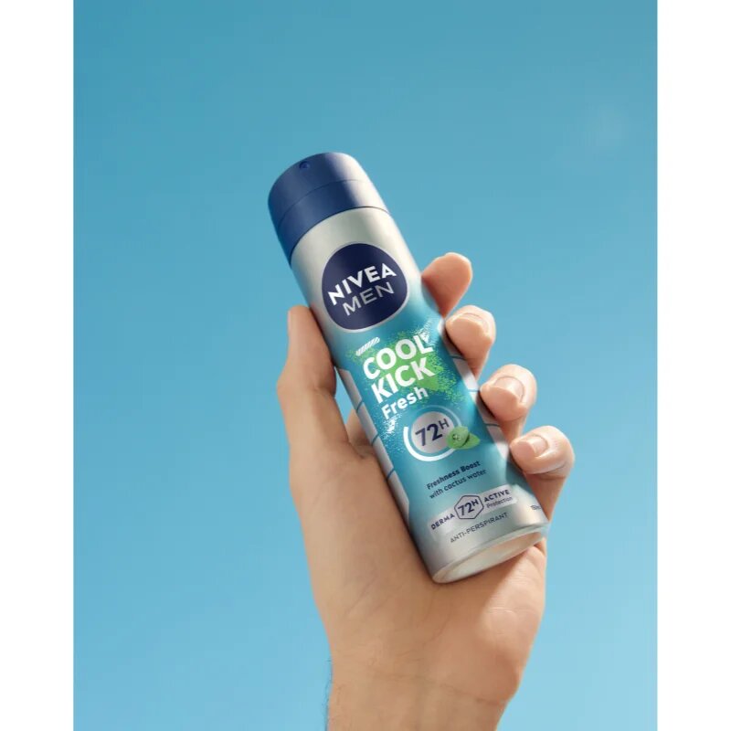 Nivea MEN Fresh Kick antiperspirant v pršilu 48 ur 150 ml