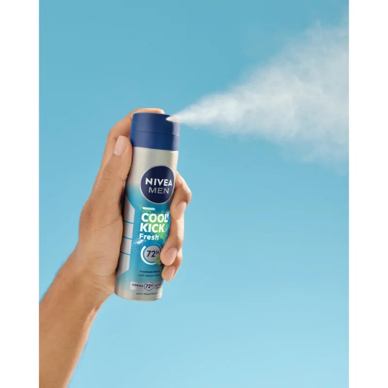 Nivea MEN Fresh Kick antiperspirant v pršilu 48 ur 150 ml