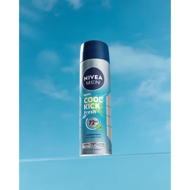 Nivea MEN Fresh Kick antiperspirant v pršilu 48 ur 150 ml