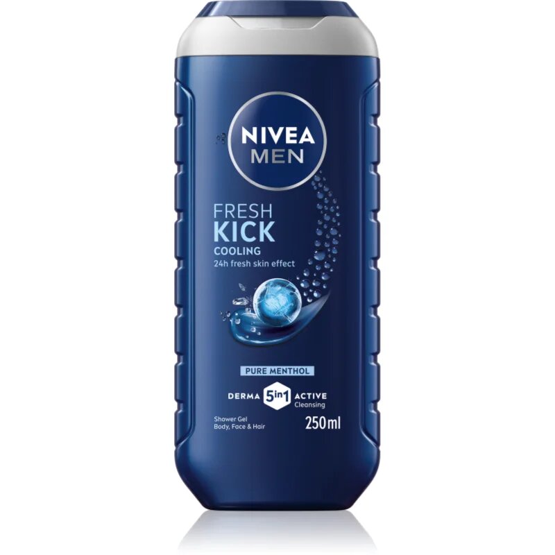 Nivea MEN Fresh Kick gel za prhanje za moške 250 ml