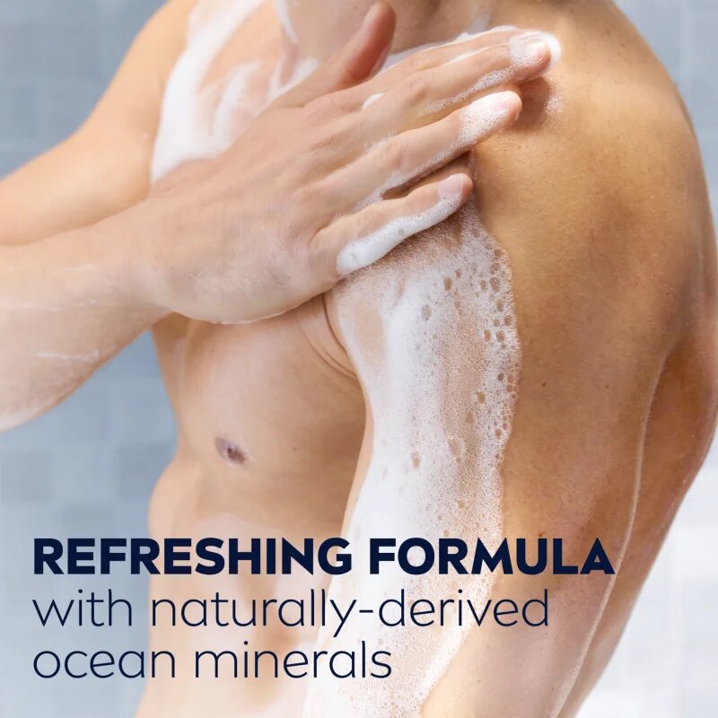 Nivea MEN Fresh Ocean poživitveni gel za prhanje za moške 250 ml