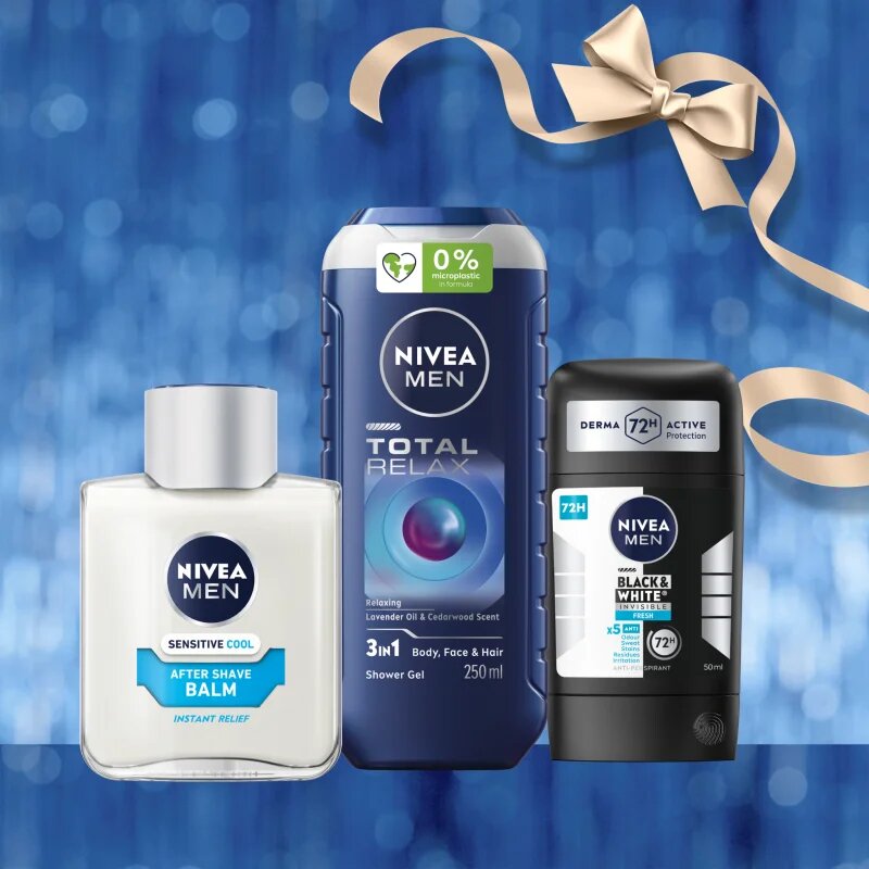 Nivea MEN Fresh Sensation darilni set za telo in obraz