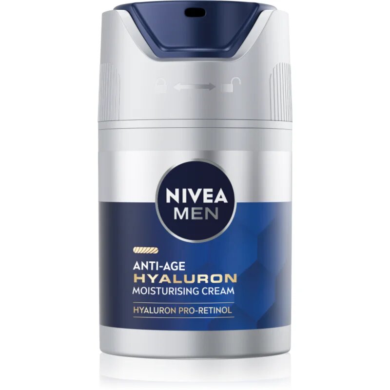 Nivea MEN Hyaluron vlažilna krema proti gubam za moške 50 ml