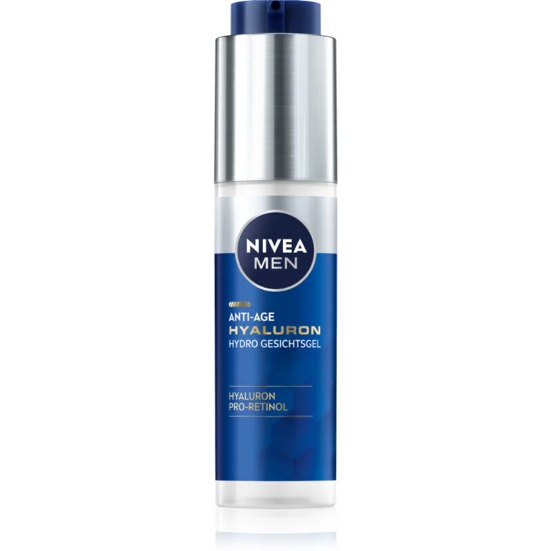 Nivea MEN Hyaluron vlažilni gel proti gubam 50 ml