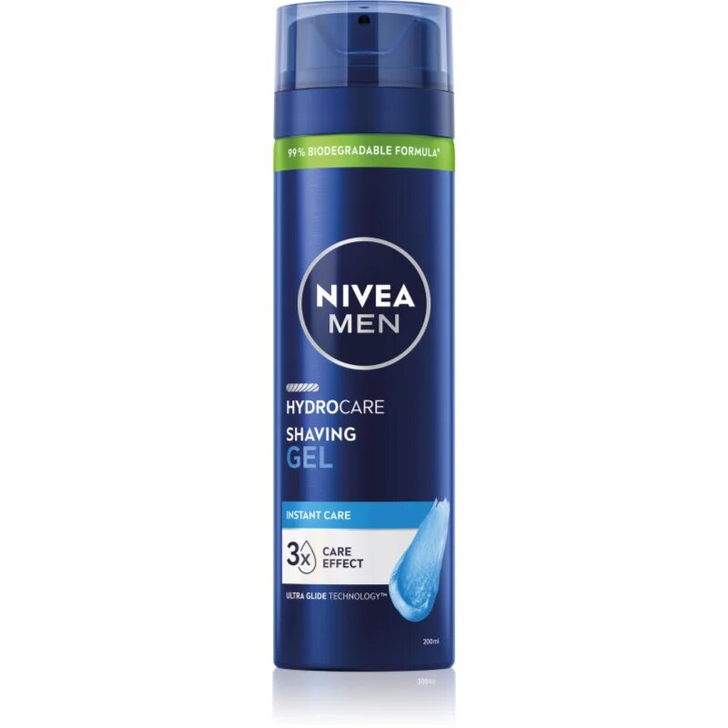 Nivea MEN Hydrocare gel za britje 200 ml