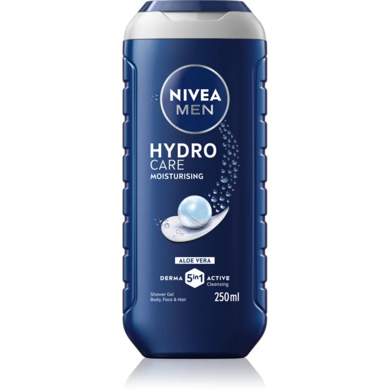 Nivea MEN Hydrocare gel za prhanje za obraz telo in lase 250 ml