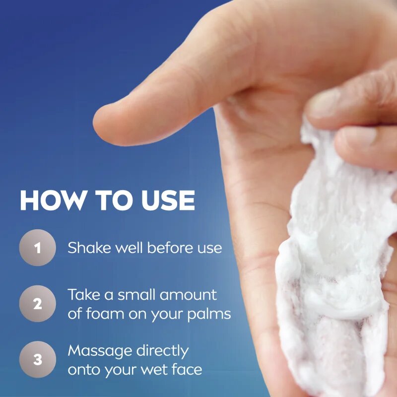 Nivea MEN Hydrocare pena za britje za moške 200 ml