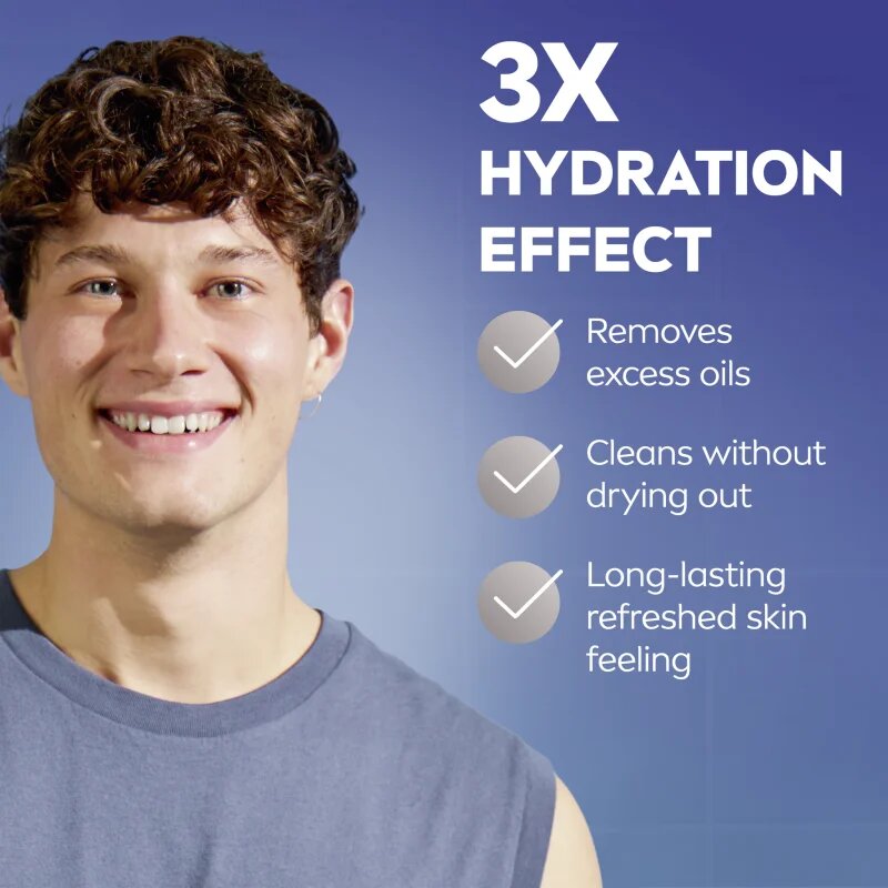 Nivea MEN Hydrocare vlažilni čistilni gel 100 ml