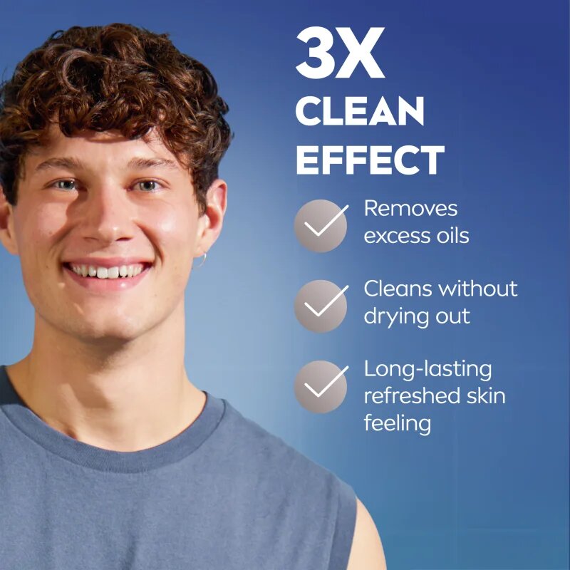 Nivea MEN Hydrocare vlažilni čistilni gel za moške 150 ml