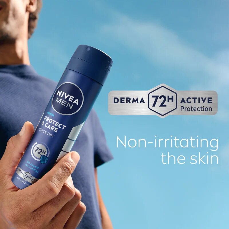 Nivea Men Protect & Care antiperspirant v pršilu za moške 150 ml