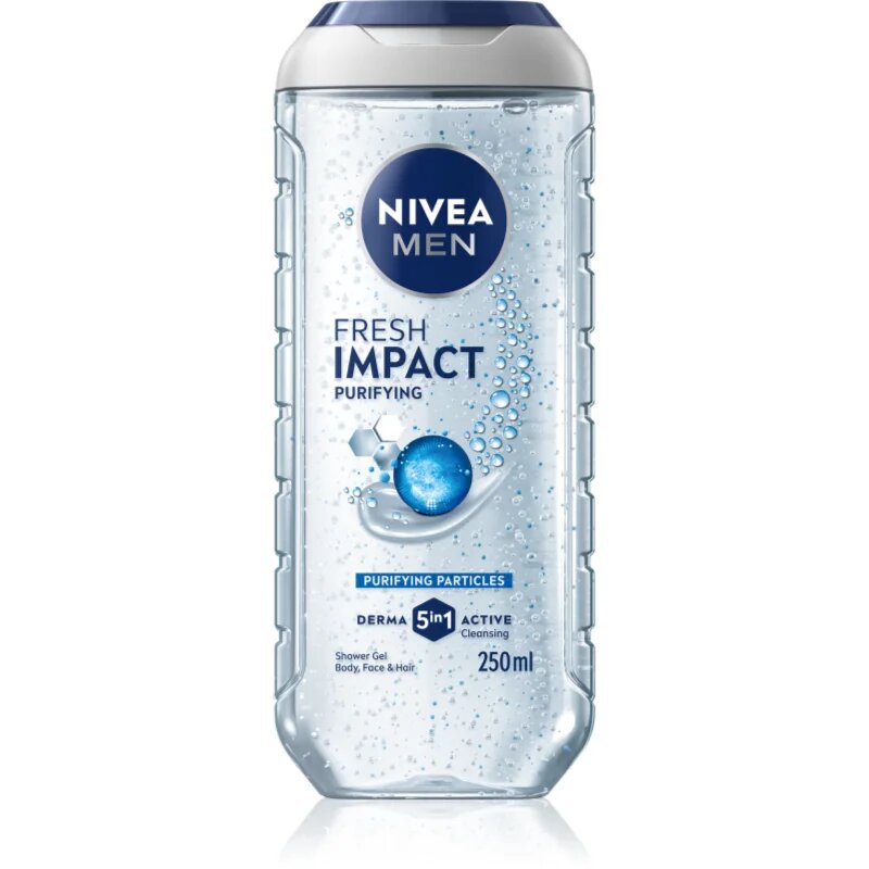 Nivea Men Pure Impact gel za prhanje za moške 250 ml