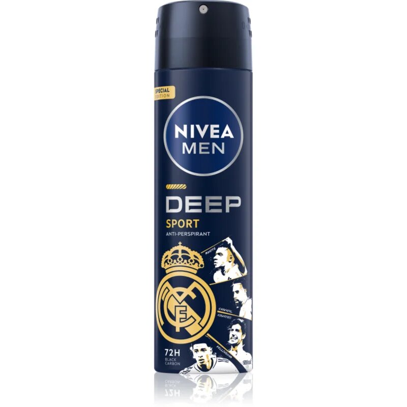 Nivea MEN Real Madrid antiperspirant v pršilu omejena izdaja 150 ml