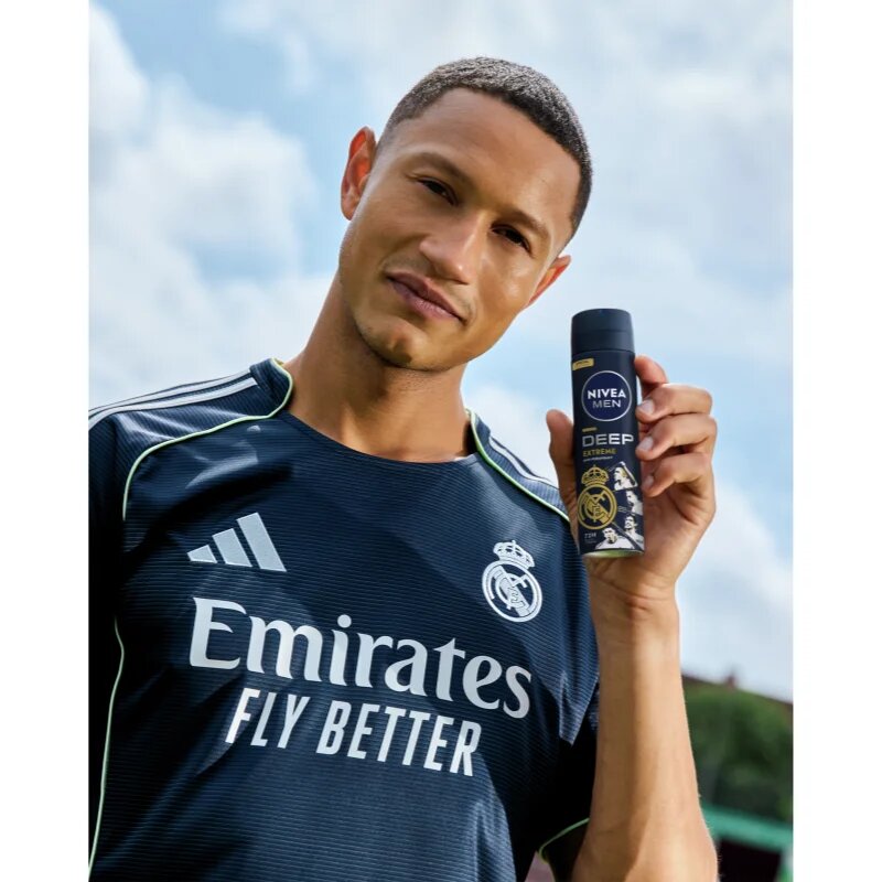 Nivea MEN Real Madrid antiperspirant v pršilu omejena izdaja 150 ml
