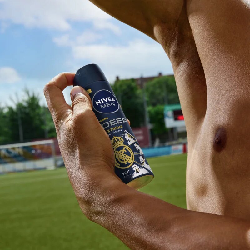 Nivea MEN Real Madrid antiperspirant v pršilu omejena izdaja 150 ml