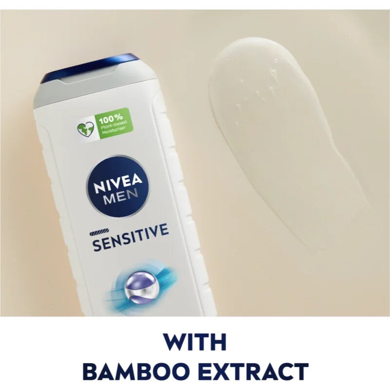 Nivea MEN Sensitive gel za prhanje za telo in lase ugodno pakiranje