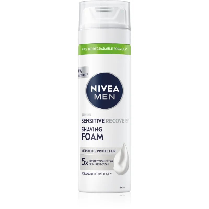 Nivea MEN Sensitive pena za britje za moške 200 ml