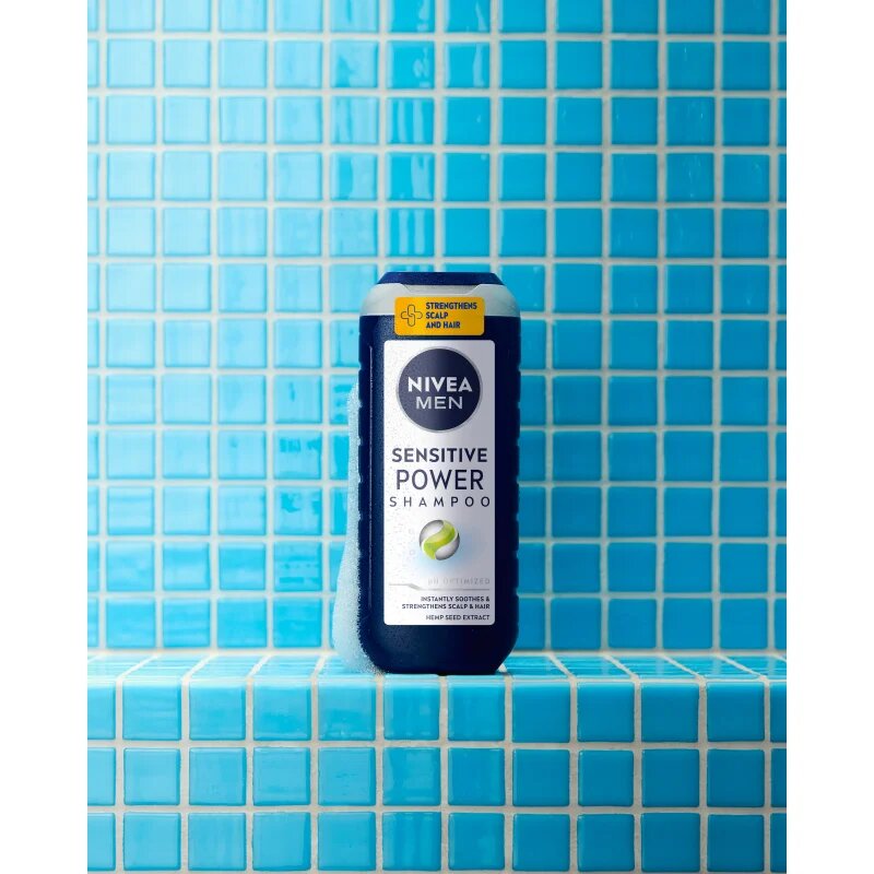 Nivea MEN Sensitive Power šampon za okrepitev las za občutljivo lasišče 250 ml